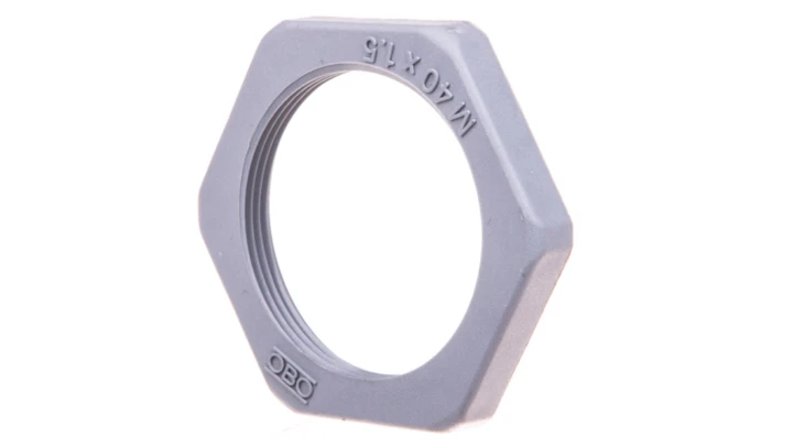 Nakrętka poliamidowa M40 srebrnoszara 116 M40 SGR PA 2048809 /25szt./