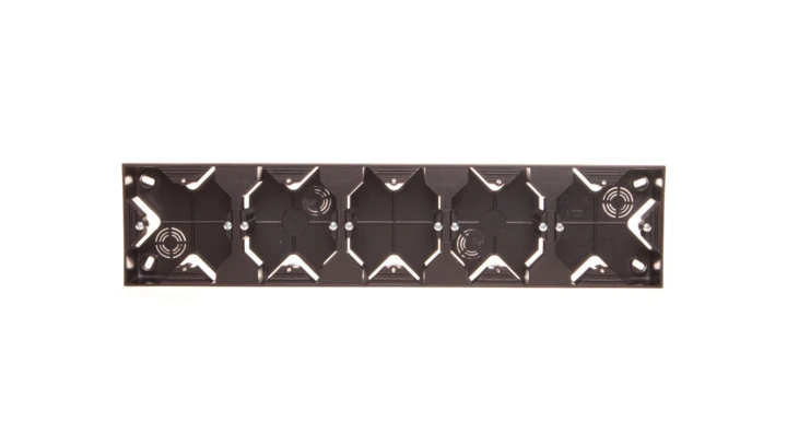 IMPRESJA Puszka natynkowa pięciokrotna antracyt PNP-5Y/50