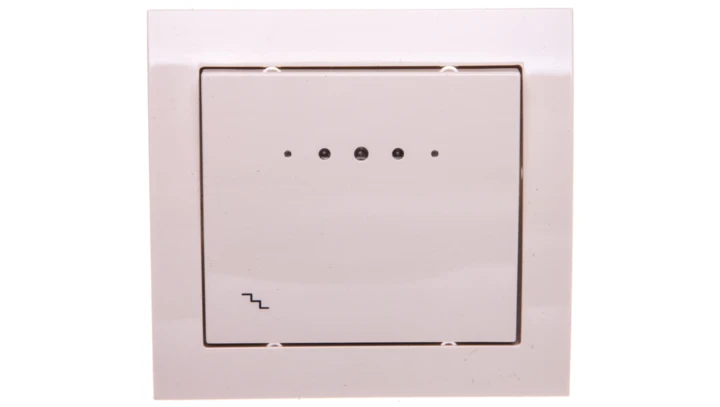 KIER Łącznik schodowy z podświetleniem beżowy ŁP-3WS/01