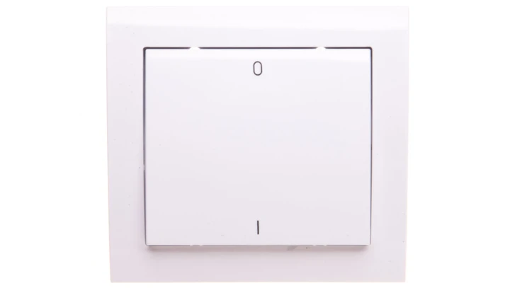 KIER Łącznik podwójny biały ŁP-11W/00