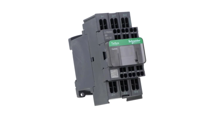 TeSys Deca Stycznik mocy 9A 3P 24V DC 1Z 1R LC1D093BD