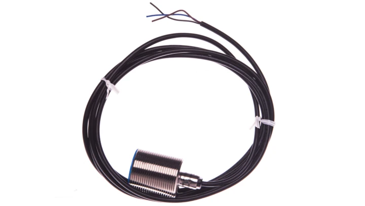 Czujnik indukcyjny M30 10mm zakryty 10-30V DC PNP 1Z przewód 3-żyły 2m 0,5kHz 56mm IME30-10BPSZW2K 1040999
