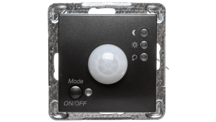 IMPRESJA Elektroniczny czujnik ruchu antracyt ŁP-16Y/m/50