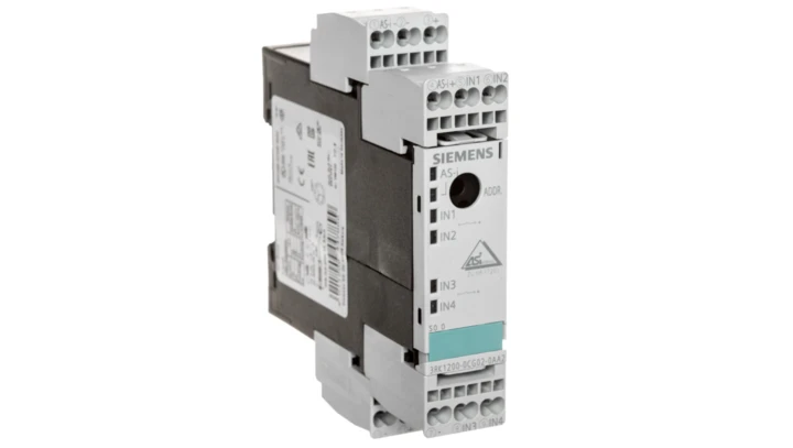 Moduł wejść cyfrowych 4 wejścia 2A PNP 2/3-przewodowe AS-INTERFACE 3RK1200-0CG02-0AA2
