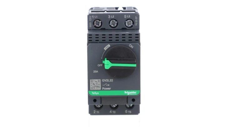 TeSys Deca Wyłącznik silnikowy 3P 11kW 25A GV2L22