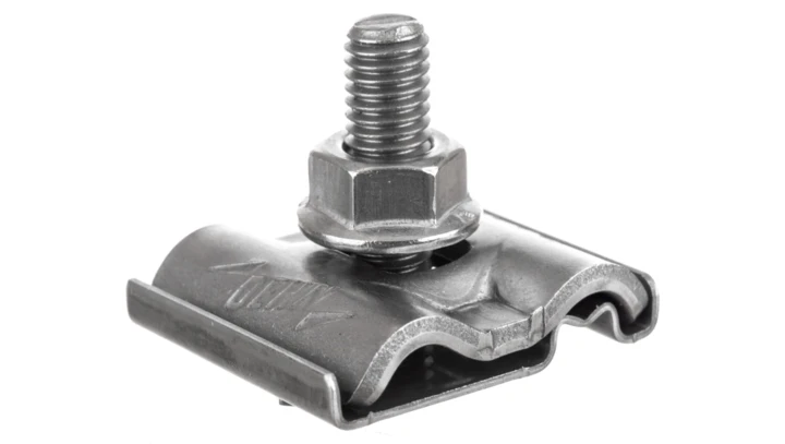 Zacisk uziemiający UNI M8 do drutu/ przewodu PE 4-50 mm2 NIRO 540250