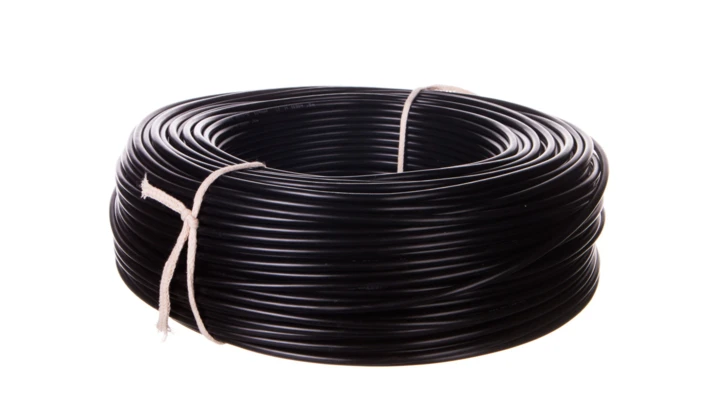 Przewód instalacyjny H07V-K (LgY) 4 czarny /100m/