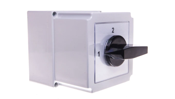 Łącznik krzywkowy 1-2 3P 63A w obudowie 4G63-56-PK