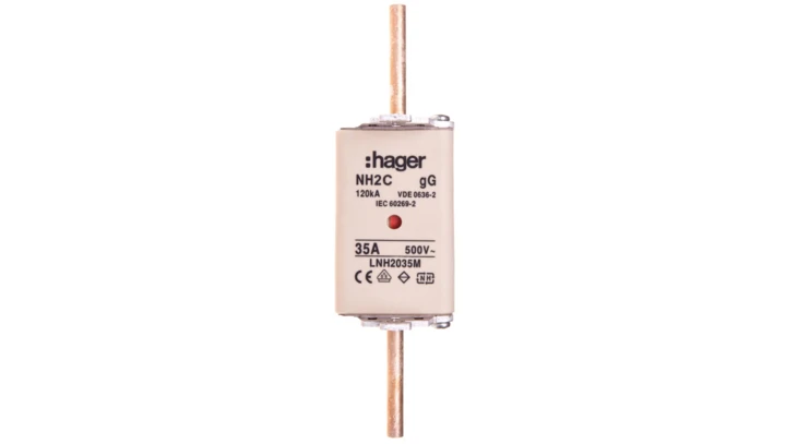 Wkładka bezpiecznikowa NH2C 35A 500V gG LNH2035M