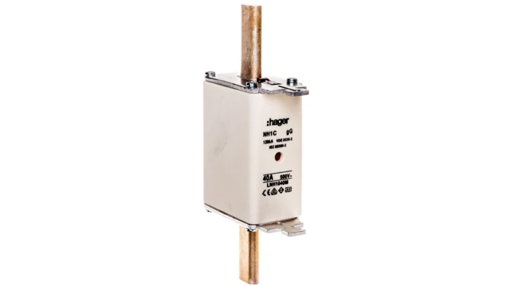 Wkładka bezpiecznikowa NH1C 40A 500V gG LNH1040M