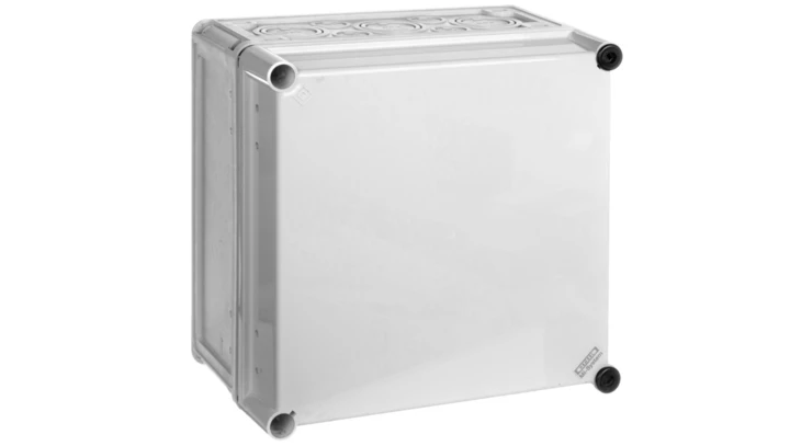 Obudowa Mi z zawiasami, IP 65, wlk.2 - 315x300x170, pokrywa nieprzezroczysta Mi 9201 20001046