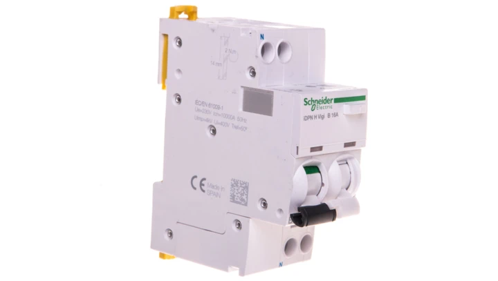 Wyłącznik różnicowo-nadprądowy 2P 16A B 0,03A typ A iDPN H VIGI A9D07616