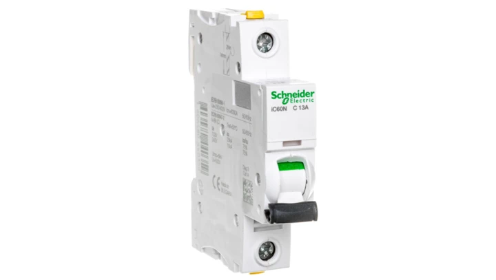 Wyłącznik nadprądowy 1P C 13A 6kA AC iC60N-C13 A9F04113