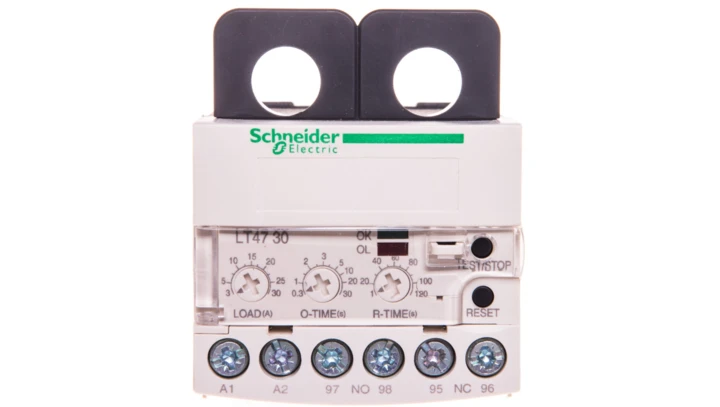 Elektroniczny przekaźnik przeciążeniowy 1Z 1R 3-30A 220-240V AC LT4730M7A