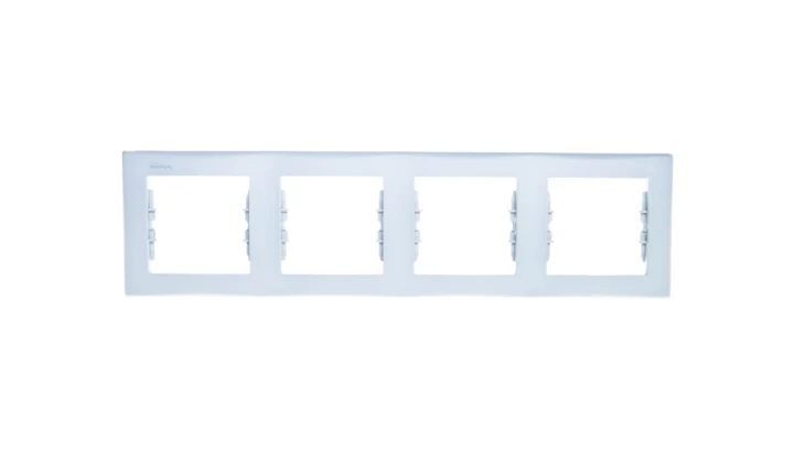 Sedna Ramka poczwórna pozioma szara SDN5800733