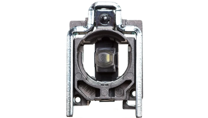 Harmony XB4 Korpus przycisku LED 24 120V metalowy biały (dawniej ZB4BVBG3, ZB4BVBG4, ZB4BVBG5, ZB4BVBG6)