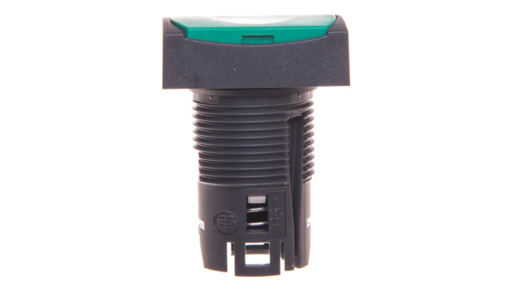 Napęd przycisku zielony bez podświetlenia z samopowrotem ZB6DA3