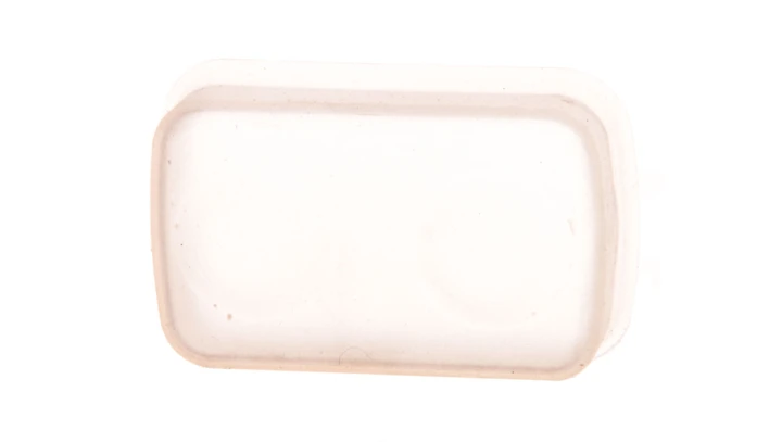 Okapturzenie przycisku o podwójnej główce fi22 mm przezroczyste ZBA708