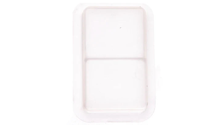 Okapturzenie przycisku o podwójnej główce fi22 mm przezroczyste ZBW008A