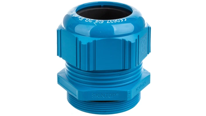 Dławnica kablowa poliamidowa M50 IP68 SKINTOP K-M 50 ATEX plus niebieska 54115460 /5 szt./