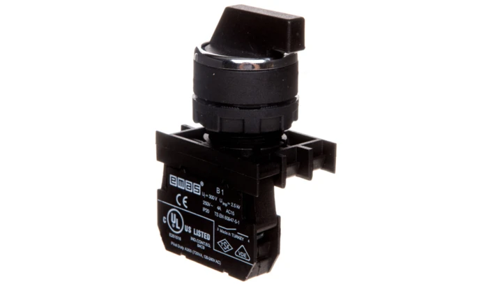 Przycisk pokrętny 1Z 0-I niestabilny 60 stopni T0-B100S21