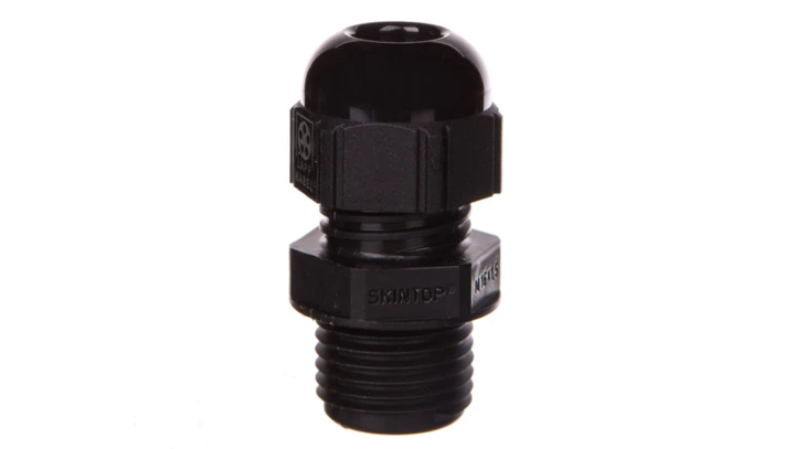 Dławnica kablowa poliamidowa M16 IP68 SKINTOP ST-M ISO 16x1,5 czarna 53017210 /100 szt./