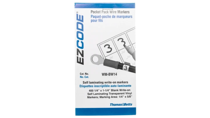 Oznacznik kablowy bez nadruku broszura WM BW 14 61726180