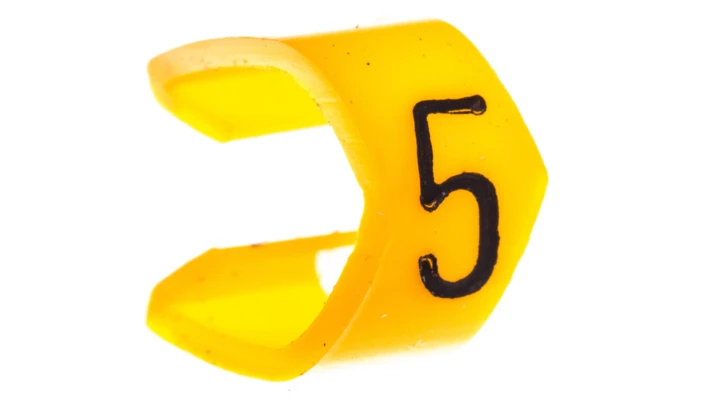 Oznacznik pierścieniowy otwarty PC 40/5 61822450 /200szt./