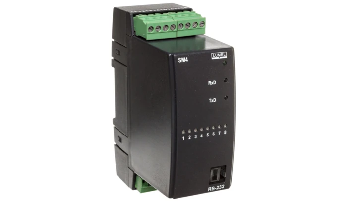 Moduł 8-kanałowy wyjść binarnych zasilanie 85-253V AC/DC 8 wyjść typu OC bez atestu KJ SM4 11000