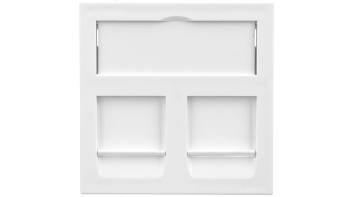 Adapter M45 dla 2xRJ45 biały DTG-2RM RW1 6119292