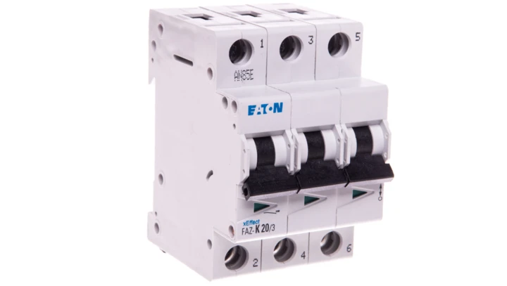 Wyłącznik nadprądowy 1P K 20A 15kA AC FAZ K20/3 278912
