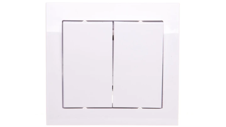 KIER Łącznik świecznikowy biały ŁP-2W/00