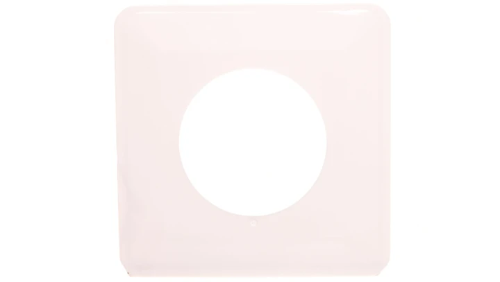 Sentia Osłona ściany pojedyncza srebrna tworzywo pozioma 2100-06