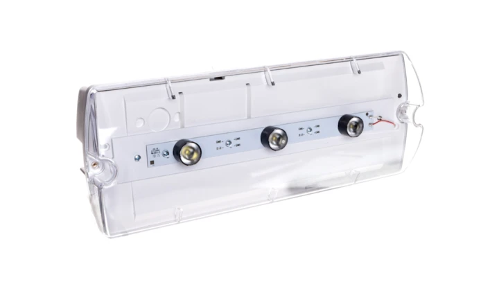 Oprawa HELIOS W 12,0m IP65 PLED 3x1W 1h jednozadaniowa autotest HWD/3x1W/B/1/SE/AT/TR