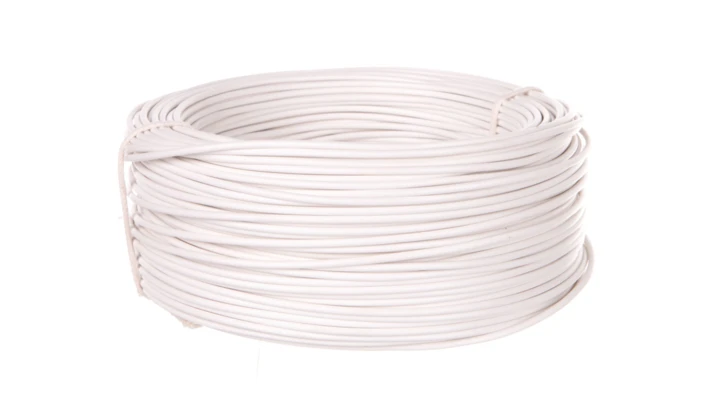 Przewód instalacyjny H07V-K (LgY) 1,5 biały /100m/