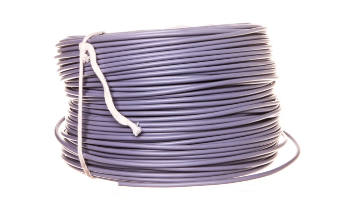 Przewód instalacyjny H07V-K (LgY) 2,5 szary /100m/