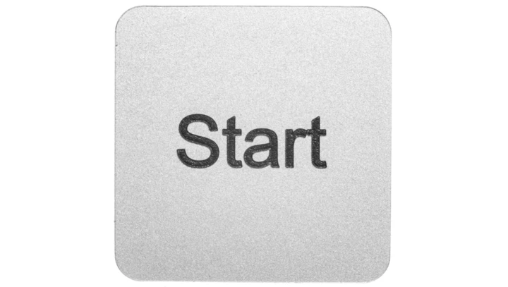 Etykieta samoprzylepna do kaset 22x22mm srebrna inskrypcja /Start/ SIRIUS ACT 3SU1900-0AF81-0DT0