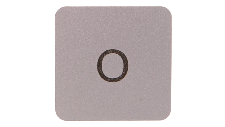 Etykieta samoprzylepna na obudowę22x22mm srebrna inskrypcja /O/ SIRIUS ACT 3SU1900-0AF81-0QA0 /10szt./