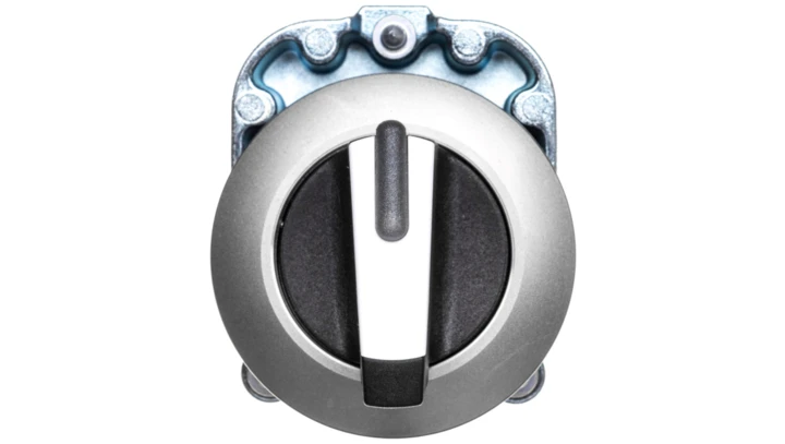 Napęd przełącznika 2 położeniowy O-I 30mm biały z podświetleniem bez samopowrotu metal mat IP69k Sirius ACT 3SU1062-2DF60-0AA0