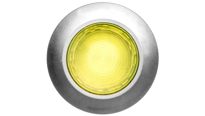 Napęd przycisku 30mm żółty z podświetleniem bez samopowrotu metalowy matowy IP69k Sirius ACT 3SU1061-0JA30-0AA0