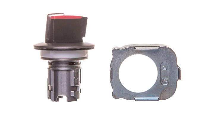 Napęd przełącznika 2 położeniowy O-I 30mm czerwony z podświetleniem z samopowrotem metal mat IP69k SIRIUS ACT 3SU1062-2DC20-0AA0