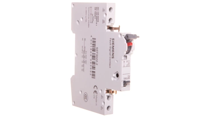 Styki pomocnicze 2R przycisk TEST do sygnalizacji zadziałania / alarmowy 5ST3022-2