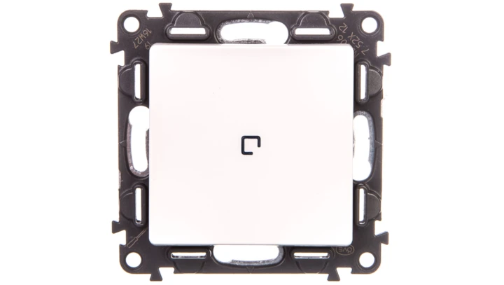 VALENA LIFE Przycisk z podświetleniem biały 752112