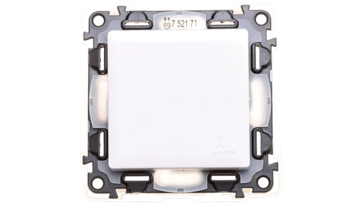 VALENA LIFE Przycisk IP44 biały 752171