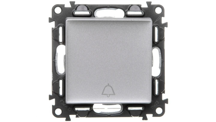 VALENA LIFE Przycisk /dzwonek/ aluminium 752315