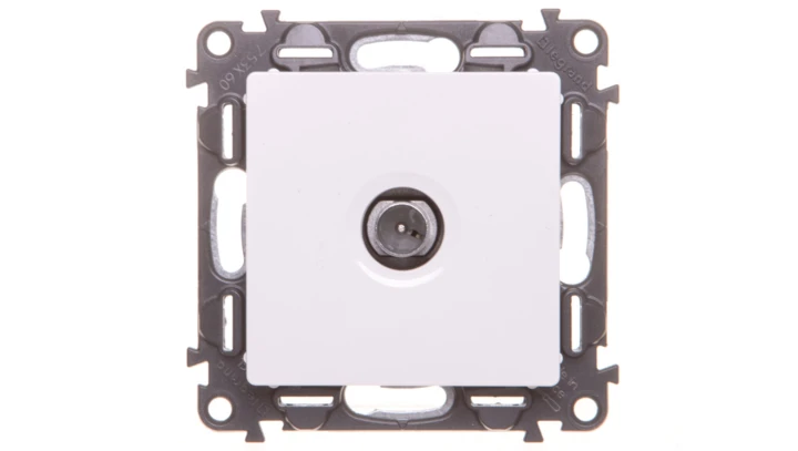 VALENA LIFE Gniazdo antenowe TV końcowe biały 753160