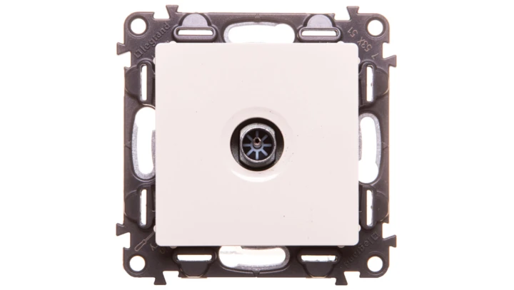 VALENA LIFE Gniazdo antenowe TV końcowe kremowy 753251