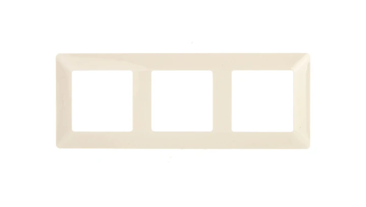 VALENA LIFE Ramka potrójna kremowa 754043
