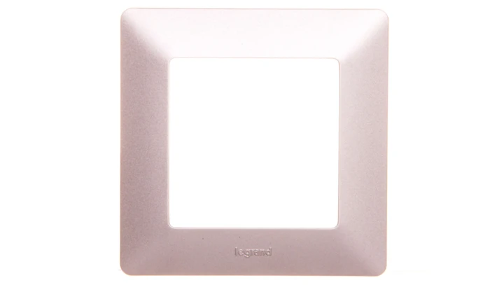 VALENA LIFE Ramka pojedyncza aluminium 754131