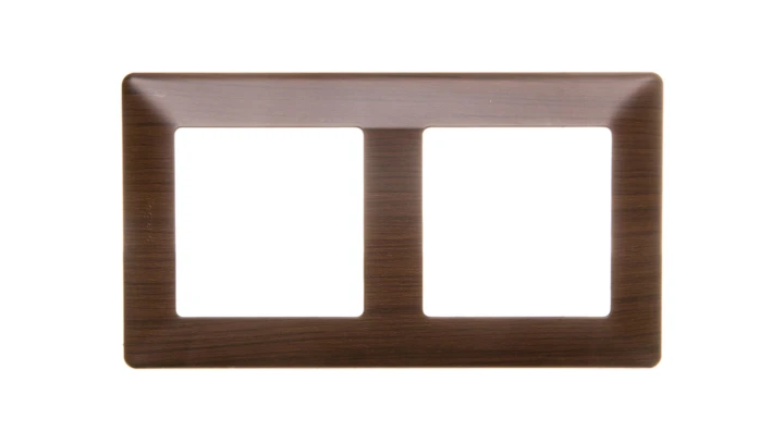 VALENA LIFE Ramka podwójna wenge 754172